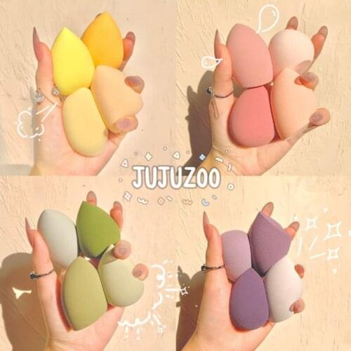 OSW Makeup Sponge Concealer Smooth Cosmetic Powder Puff Cut Shape Foundation Water Drop Bevel Make Up Blender Tool