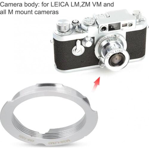 L(M39)-LM 35-135mm Adapter Ring for Leica M39 LSM LTM Lens for Leica VM ZM Techart LM-EA7 Alloy rotation buckle type