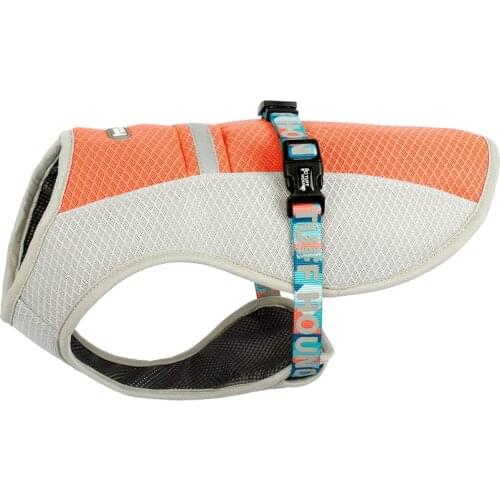 TUFF HOUND Pet Dog Summer Cool Vest Dog Breathable Anti-heatstroke Cooling Clothes Pet Cool Clothes For Small Medium Large Dogs