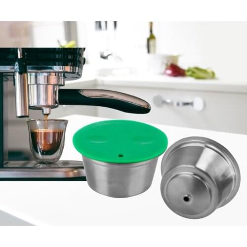 Compatible With Nescafe Coffee Machine Stainless Metal Rusable For Dolce Gusto Coffee Capsule Refillable Coffee Capsule