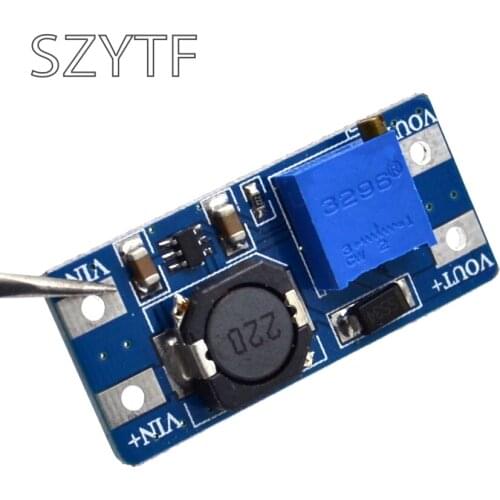 MT3608 DC-DC Step Up Power Apply Module Booster Power Module MAX output 28V 2A for Arduino UNO