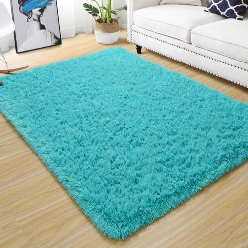 Super Soft Floor Fluffy Carpet Natural Comfy Thick Fur Rug Living Room Carpet Bedroom Nursery Rug Large Floor Carpet for Kids