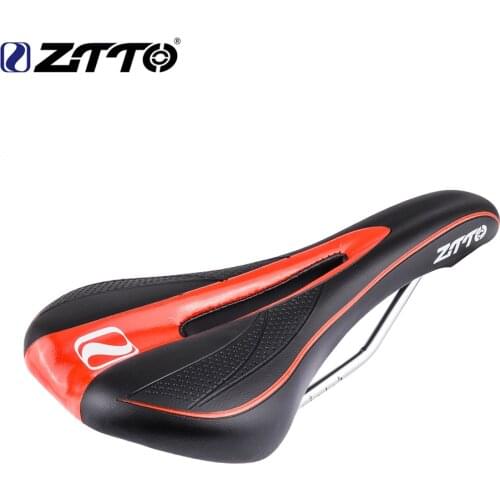 Portable Bicycle Bike Seat Soft MTB Road Bike Seat Pain-Relief Thicken PU Leather Comfortable Bicycle Saddle Bicycle Parts