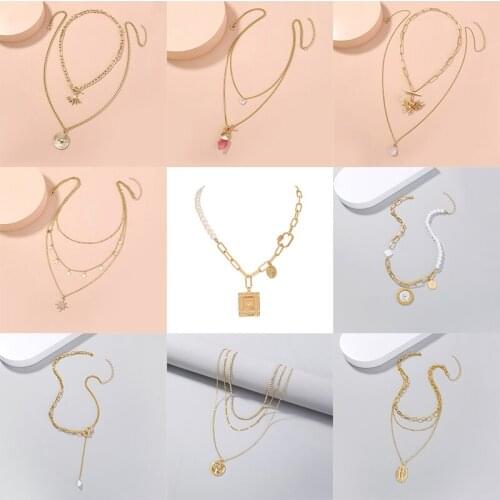 SENLIYA Gold Pendants