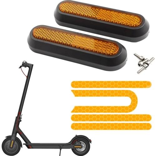 Reflective Protect Shell for Xiaomi Mi Scooter M365/M365 PRO/PRO 2/1S /Essential Scooter Rear Back Safety Whell Hub Cover Parts