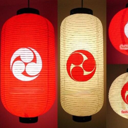 Japanese Paper Lantern Cherry Blossom Chandelier Festival Restaurant Traditional Hot Spring Cuisine Shop Decoration