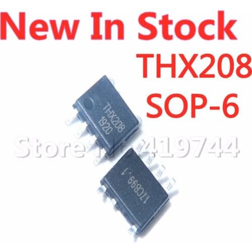5PCS/LOT THX208 SOP-6 SMD LCD control chip NEW In Stock