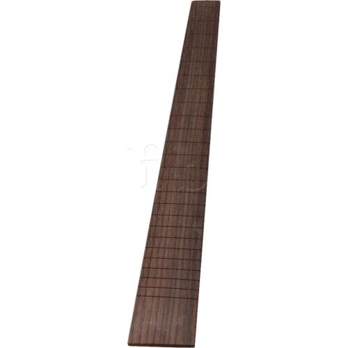 53.6x5.7x0.6cm Black Red Rosewood Luthier Accessories DIY Making Guitar Fingerboard 24 Frets for 628mm Length Electric Gu