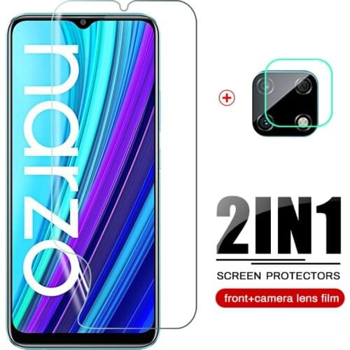 For OPPO Narzo 30A Soft Hydrogel Film Camera Lens Protective For Realmy Realmi Realme8 8 8Pro C21 C 21 30 A Phone Film Not Glass