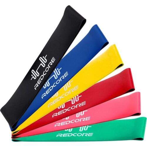 Mini Loop Resistance Bands Natural Latex Workout Band Loop Stretch Exercise Bands For Women Men Strength Training Therapy Home