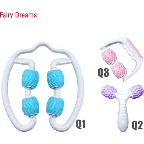 Circular Leg Clamp Hand Massager Stovepipe Calf Yoga Beauty Leg Neck Muscle Soreness Elimination Training Roller Fitness Device