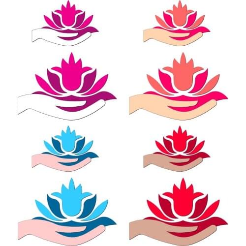 Love, hands, flowers Wooden Die Scrapbooking C2988 Cutting Dies Multiple Sizes Compatible With Most Die Cutting Machines