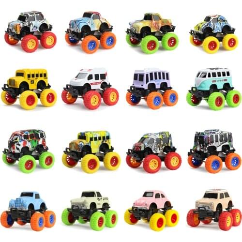 Mini Alloy Pull Back Off-Road Car Model Diecast Vehicle Educational Toys Gift for Boys Children Car Toy