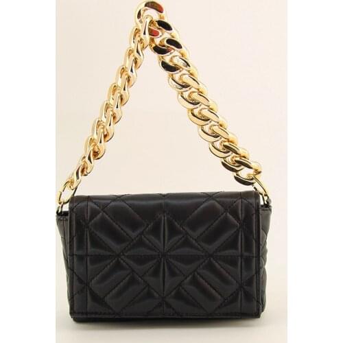 HNB 2021 Fashion Lightweight Convenient Stylish Thick Chain Shoulder Quilted Embroidered Women 'S Shoulder Bag 2001 YB5701