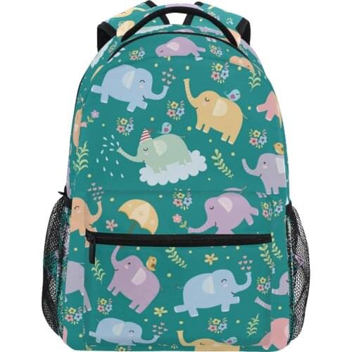 Elephant Style Fashion Women School Bag Brand Travel Backpack For Girls Teenagers Stylish Laptop Bags Rucksack girl schoolbag