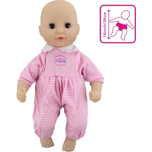 New Doll clothes Wear fit for 36cm Baby doll, Children best Birthday Gift