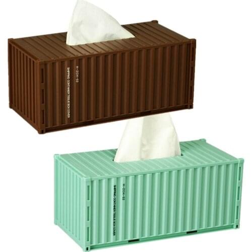 Removable Tissue Container Household Pumping Storage Suitable for Living Room Bedroom Office