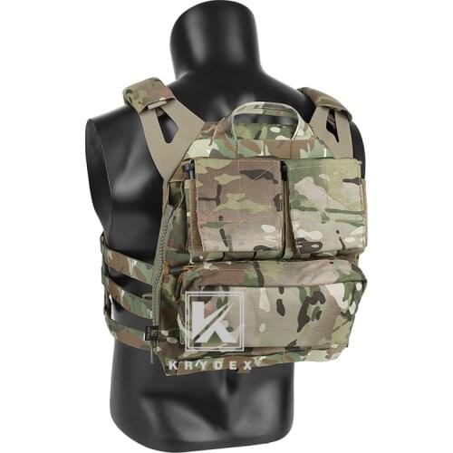 KRYDEX Tactical Pack Zip-on Panel Backpack For CPC NCPC AVS JPC2.0 Vest Multicam Tactical Airsoft Combat Gear Carrier Bag