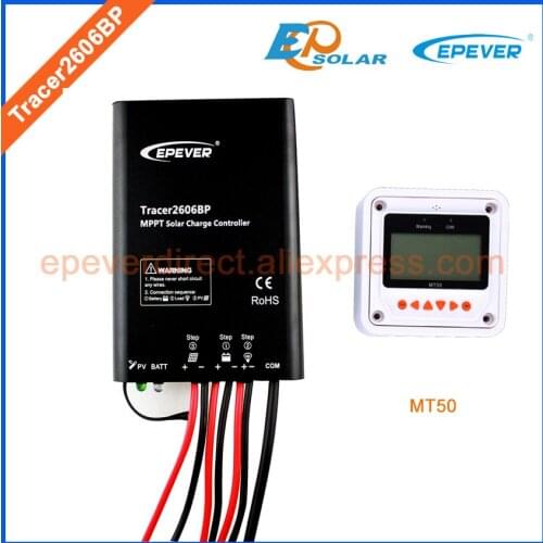 Tracer2606BP EPEVER New product,10A solar controller with MT50,MT50 not apply to lithium battery Free Shipping to Korea