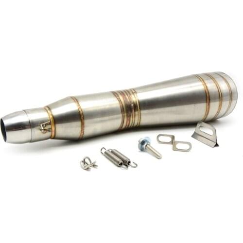 36-51MM Universal Motorcycle Exhaust Carbon Motorbike Exhaust Pipes Bike Muffler For YAMAHA MT-07/FZ-07 FJ-09 MT-09/SR/FZ-09 (No