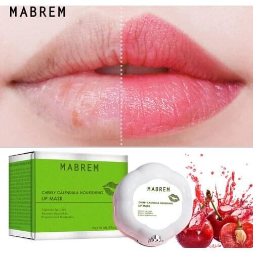 Lip Plumper Night Sleep Maintenance Moisturizing Lip Balm Flavor Nourish Relieve Dryness Reduce Fine Lines Protect Lip Care Mask