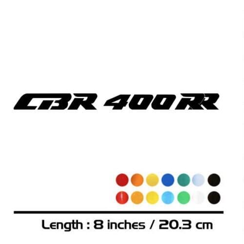 2 X New Sales motorcycle bike Fuel tank Wheels Fairing notebook Luggage helmet MOTO Sticker decals For HONDA CBR400RR