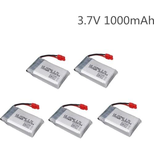 3.7V 1000mAh Battery For Syma X5HC X5HW X5UW X5UC Quadcopter Spare Parts Upgraded 102542 battery