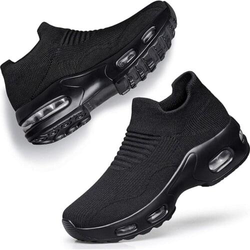 Large Size High Top Socks Sneakers for Women Sport Shoes Women Running Shoes for Women Platform Sports Shoes Woman Knit GMD-0736