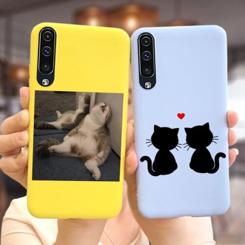 For Samsung Galaxy A30s Case A307F Silicone Soft TPU Cute Cartoon Back Cover For Samsung A30s A 30 s SM-A307F Phone Cases Bumper