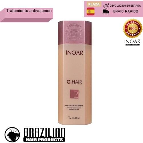 INOAR TRATAMIENTO DE ALISAMIENTO CAPILAR BRASILERO GHAIR, PASO 2, 1L