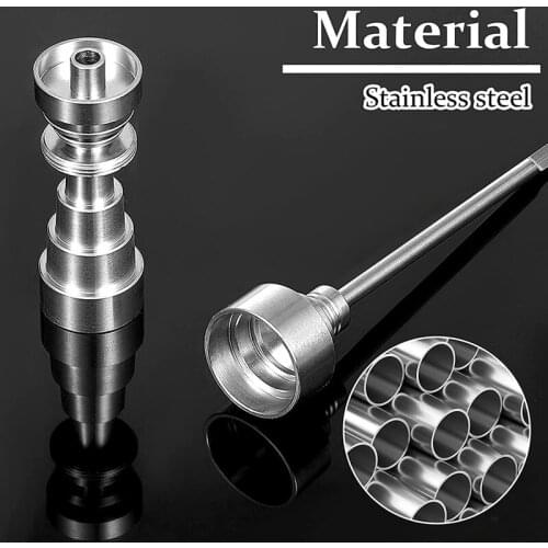 4 Pieces Titanium Wax Tools 6 in 1 Titanium Carving Wax Tools for DIY Crafts Fits All 0.4/ 0.55/ 0.7 Inch Fittings