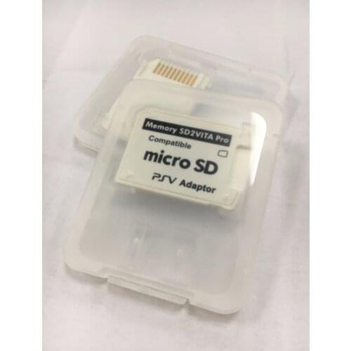 Version 5.0 SD2Vita For ps vita Memory card PSVita Game Card to Micro SD Adapter Adaptor V5.0 For PSV1000/2000 3.6 System 256GB