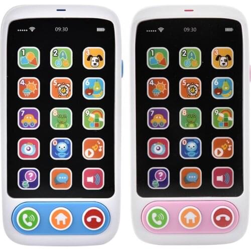 Children Multi-function Simulation Baby Mobile Phone Toy Luminous and Musical Phone Toy Early Education Toy Gift for Children