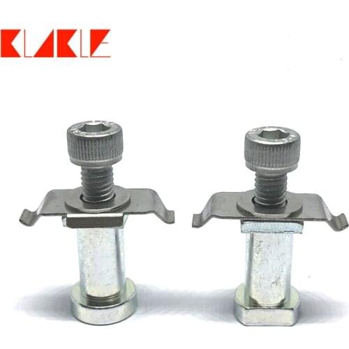 KLAKLE 24 PCS Modified Floating H-Type Hardware Bolts Modified Center Bell For Car Brake System For Mini Cooper