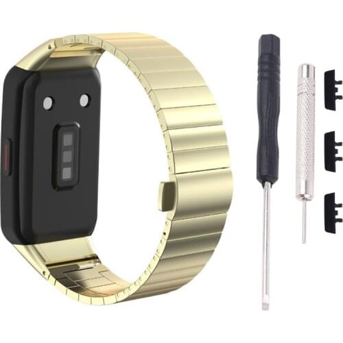 2021 New Stainless Steel Wristband Metal Strap For -Huawei Honor Band 6 Smart Bracelet