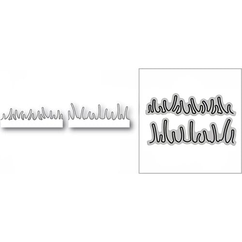 New Small Lawn Grass Underbrush 2020 Metal Cutting Dies for DIY Scrapbooking and Card Making Decorative Embossing Craft No Stamp