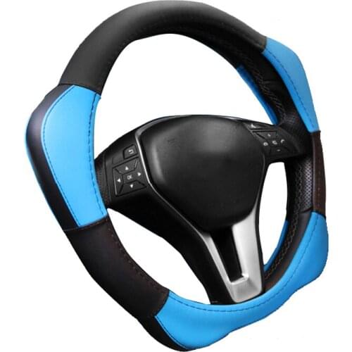 New Personality Four-Dimensional Power Car Steering Wheel Cover Styling 37-38CM/14.5" -15" M Size Universal Wrap Protecter
