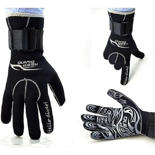 New Men Women 3MM Neoprene Scuba Dive Gloves Swim Snorkeling Equipment Anti Scratch Keep Warm Wetsuit for Surfing Diving Sports