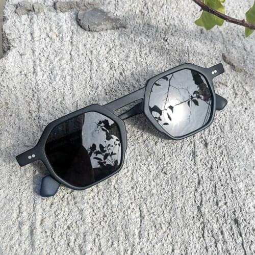 Trisegga Handmade Acetate Sunglasses Women Men Unisex UV400 Protection Sun Shades