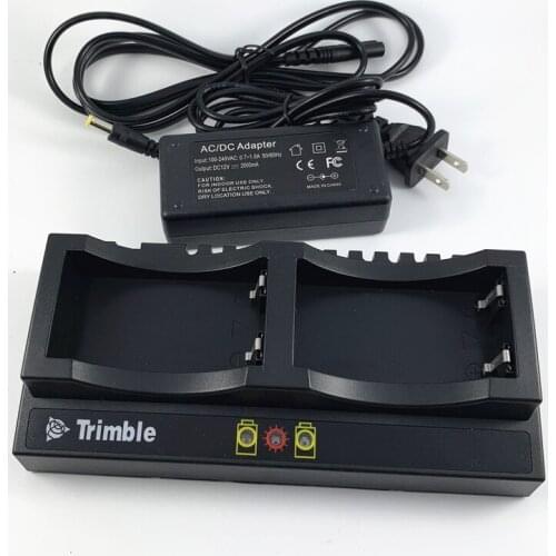 Brand New Trimble Dual Charger for Trimble 5700 5800 R8 R7 R6 GNSS GPS Battery top quality EU / US PLUG