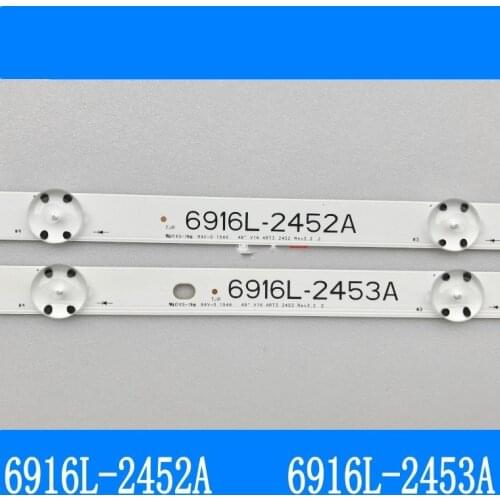 LED backlight bar for 49inch TV LG 49UH6500 6916L-2452A 6916L-2453A