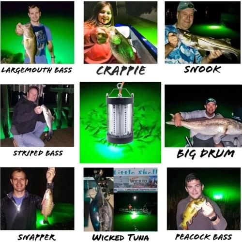 LED Underwater Fishing Light 500W high Lumens 35000Lm IP68 waterproof Ocean Boat Fishing 3 years warranty Fast delivery