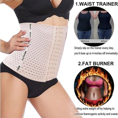 Waist Trainer Binders Shapers Modeling Strap Corset Slimming Belt Underwear Body shaper Shapewear Faja Slimming Belt Tummy Women