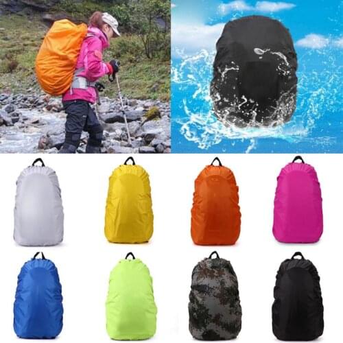 35L Outdoor Portable Waterproof Dust Rain Cover For Travel Camping Backpack Rucksack Bag Outdoor Bags