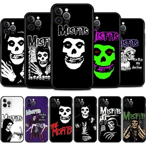 The Misfits Glenn Danzig Cell Phone Case for iPhone 11 Pro 12 Mini XR X 7 8 6 6S Plus XS Max 5 5S SE 2020 Mobile Phones Cover