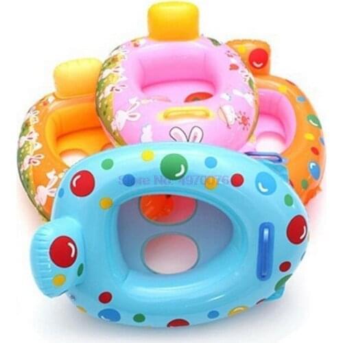 DHL 200pcs Inflatable Swimming Ring Swimming Circle Pool float Baby Ring Float Inflatable Mattress