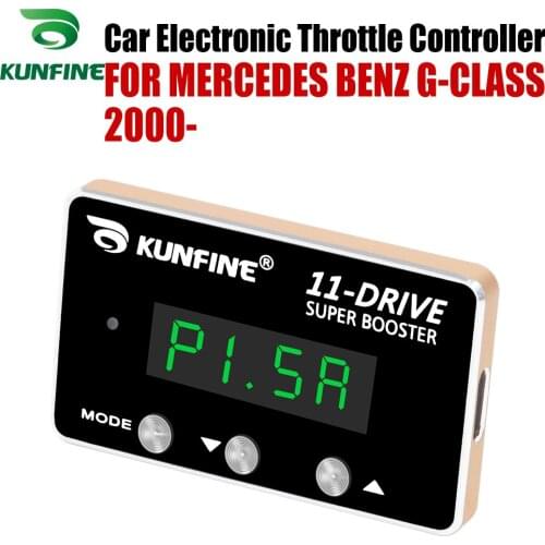 KUNFINE Car Electronic Throttle Controller Racing Accelerator Potent Booster For MERCEDES BENZ G-CLASS 2000-After Tuning Parts