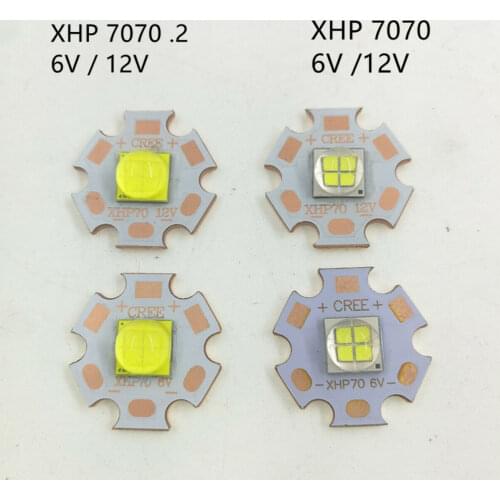 Epileds 7070 20W 12V 6V Led replace Cree MKR XHP70 XHP50 LED Emitter 6500K LED Chip