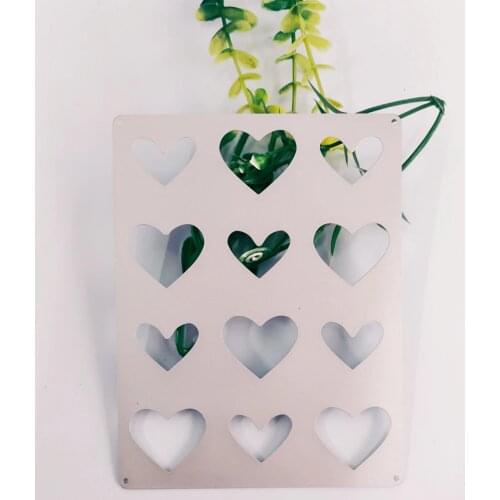 Love background metal cutting die new paper jam handicraft photo album embossing die cutting heart-shaped hollow