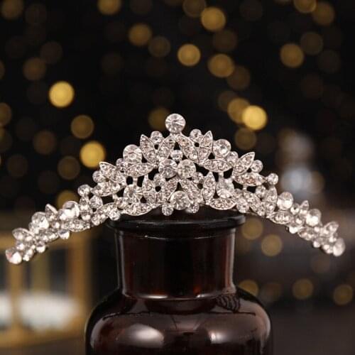 Bridal Hair Side Insert Comb Rhinestone Silver Easy to Put on and Take off Lightweight Bridal Hair Accessories BH